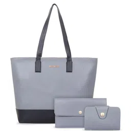 Black Spade PU Structured Tote Bag-24