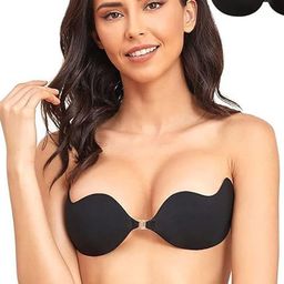 TrendVerse Women Invisible Push-Up Silicone Bra-20