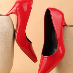 Lavie PU Pointed Toe Kitten Heel Pumps-image-39