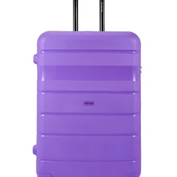 Nasher Miles Jupiter Hard-Sided Polypropylene Large Purple Trolley Bag - 28 Inch (75 cm)-12