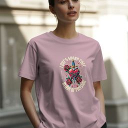 GRACE & JACK Graphic Printed Round Neck Short Sleeves Regular Fit T-Shirt-image-30