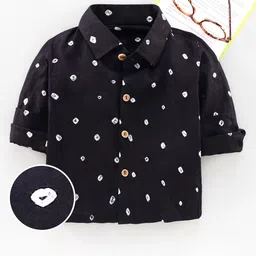 JAV CREATIONS Boys Classic Opaque Printed Cotton Casual Shirt-image-68