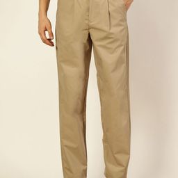 Thomas Scott Men Smart Pleated Parallel Trousers-picture-41