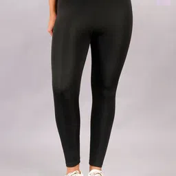 NEVER LOSE Pack Of 2 High-Rise Ankle-Length Tights-picture-34