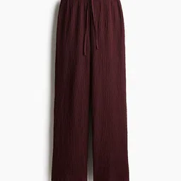 H&M Crinkled Drawstring Trousers-image-58