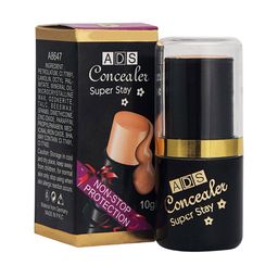 A.D.S Professional Super Stay Full Coverage Concealer With Vitamin E-10g-Shade-01-16