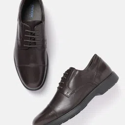 Geox Men U Spherica EC11 Leather Formal Derbys-image-5