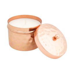 Aura White & Gold-Toned 1 pieces Jar Candle-image-89
