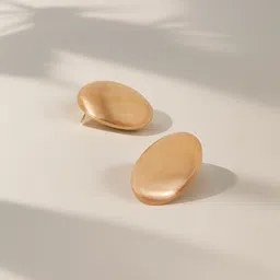 Accessorize Oval Brushed Studs-32