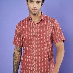 COTLAND FASHION Men Premium Opaque Printed Casual Shirt-image-81