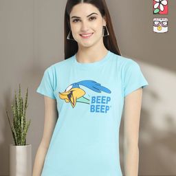 Tromko Women Typography 3 Printed Applique T-shirt-image-81