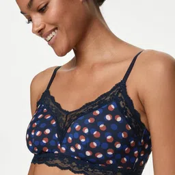 Marks & Spencer Geometric Bralette Full Coverage Bra image 2