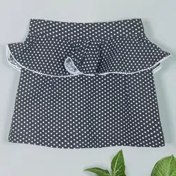 Tangerine Closet Girls Polka Dot Printed Cotton Pencil Above Knee Length Skirt-image-92