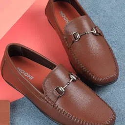 Mochi Men Leather Loafers-image-49