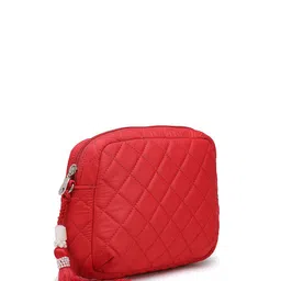 Anekaant Unisex Solid Structured Sling Bag image 3