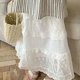 LULU & SKY Girls Maxi A-line Skirt-image-89