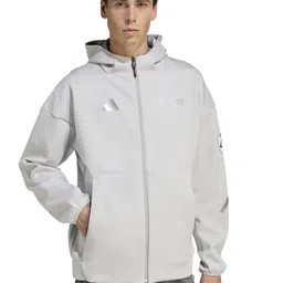 ADIDAS Mercedes AMG Petronas Formula One Team Silver Arrows Full-Zip Hoodie-picture-42
