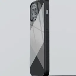macmerise Geometric Printed iPhone 12 Pro Max Back Case Mobile Accessories-58