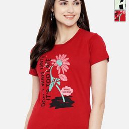 Tromko Women Typography Printed T-shirt-picture-31