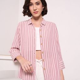 Honey by Pantaloons Striped Shirt Style Top-image-71
