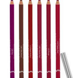 GLAM21 Set Of 6 Waterproof Creamy Lip Liner - 1.8 g Each - Combo No. 09-26