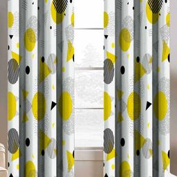 Aura White & Yellow Set of 2 Long Door-44