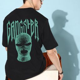 Mast & Harbour Men Printed Drop-Shoulder Sleeves Bio Finish Pockets T-shirt-image-87
