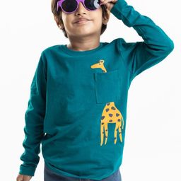 Reedoo Unisex Kids Bio Finish Graphic Printed Round Neck Cotton T-shirt-58