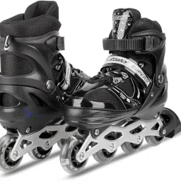 High quality Skating Shoe have different size and with PU LED wheel In-line Skates - Size 6-9 UK-4