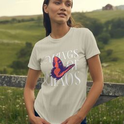 GRACE & JACK Graphic Printed Round Neck Short Sleeves Regular Fit Casual T-Shirt-image-11