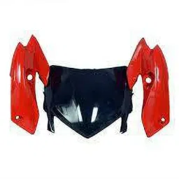 Front Headlight Visor For Hunk (Red) Bike Headlight Visor-image-15