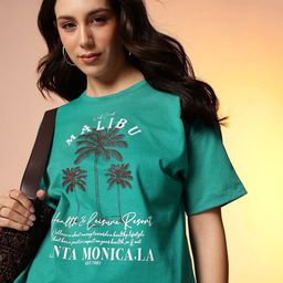 CORSICA Graphic Printed Drop-Shoulder Sleeves Relaxed Fit T-shirt-picture-36