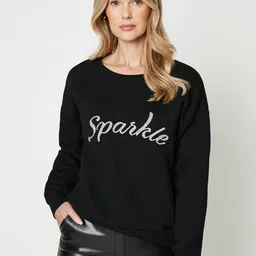 DOROTHY PERKINS Sparkle Embroidered Sweatshirt-image-67