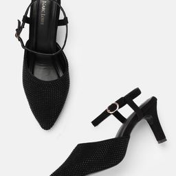 Marc Loire Embellished Party Kitten Pumps-picture-14