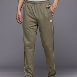 HRX by Hrithik Roshan Men Contrast Piping Detailed Yoga Joggers-image-52
