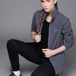 Columbia Women Blue Fast Trek II Tailored Jacket-image-53
