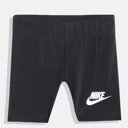 Nike Girls Black NKG LBR Biker Shorts-image-86