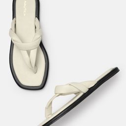 Nautica Women T-Strap Flats-image-43