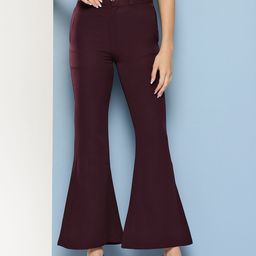 Aarika Women Relaxed Fit Bootcut Trousers-image-7