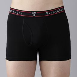 Van Heusen Men Mid-Rise Casual Trunks- IHQETR1CBK10054-picture-16