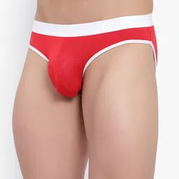Bruchi CLUB Low Rise Basic Briefs NBRC-ML-FOXY0559-RD-S image 2