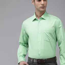 Van Heusen Men Pure Cotton Custom Slim Fit Formal Shirt-picture-30