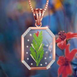 Joyalukkas 18k Gold Sparkle Diamond Pendant-image-21