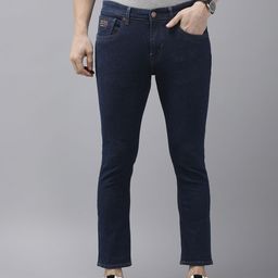 U.S. Polo Assn. Denim Co. Men Mid Rise Henry Slim Fit Stretchable Jeans-image-87
