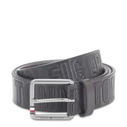 Tommy Hilfiger Brown Kolding Logo Leather Waist Belt-image-48