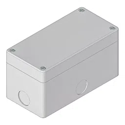 RS PRO Grey ABS Push Button Enclosure 22 mm Diameter, 1947465-18