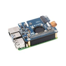 Waveshare PCIe To M.2 Adapter With PoE Function For Raspberry Pi 5, Supports NVMe Protocol M.2 Solid State Drive, High-speed Reading/Writing, Raspberry Pi 5 PoE HAT image 3