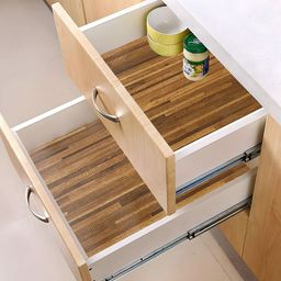 Kuber Industries Brown Set of 2 Water Resistant Shelf Liner Organisers-image-23