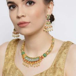 Priyaasi Multicolored Necklace Set-image-15
