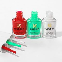 BLUESKY Kids Set Of 3 Airkiss Nail Polish 5 ml Each-Marshmallow-Peppermint-Strawberry Pop-48